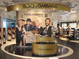 Dolce&Gabbana event area decoration
